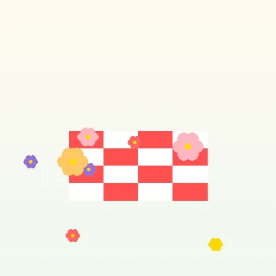 田园风格野餐垫 - 一起草视频